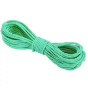 Elastic Cord Heavy Stretch String Rope 1/8" 11 Yards Blue Green for Crafting