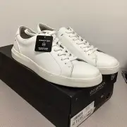 Kenneth Cole Logan Pride Awearness Mens Size 11 Sneakers Shoes White Leather