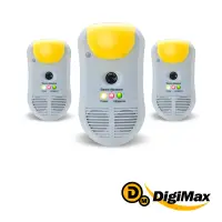 在飛比找Yahoo奇摩購物中心優惠-DigiMax 強效型三合一超音波驅鼠器 3入組 UP-11