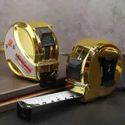 5M Steel Tape measure Case is made of SUV plated gold Tuhao gold which Waterproof and Wear-resistant Measuring tape HC5M25MM