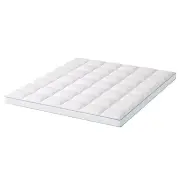 Giselle Bedding Mattress Topper Pillowtop Bamboo 10cm King