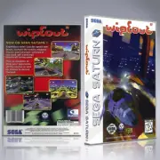 Sega Saturn Custom Case - NO GAME - Wipeout
