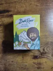 Bob Ross Mini Painting Kit-By The Numbers -Running Press 2018 Miniature