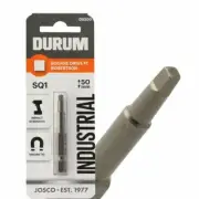 4x Durum ROBERTSON/SQUARE POWER SCREWDRIVER BITS- R1x50mm, R2x50mm Or R3x50mm