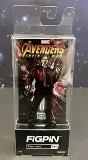 AP ARTIST PROOF Anime Enamel Pin: FiGPiN #140 Avengers Infinity War Star-Lord