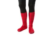 Spiderman Boot Covers Kids Children Costume Party Dress-up Feet Accessory Red