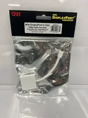 New QVS MDPV-MF MINI-DISPLAY PORT Thunder Bolt to VGA Video Converter