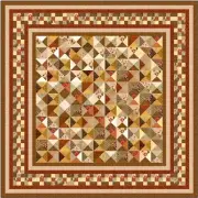 CHOCOLATE BOX - 103" x 103" - Pre-cut Quilt Kit by Quilt-Addicts - King