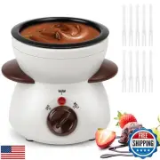 Mini Chocolate Melting Pot, Chocolate Fondue Fountain, 8.79OZ Warmer Machine