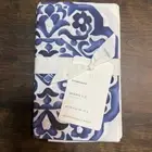 POTTERY BARN ASHER MEDALLION PERCALE SHAM SET (2), STANDARD ~ TWILIGHT