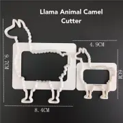 Llama Cookie Fondant Decorating Sugarcraft Cutter Set DIY Clay