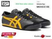 Onitsuka Tiger MEXICO 66 ( BLACK/YELLOW ) 1183A201.003 [Unisex] Casual 2024 NEW