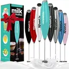 PowerLix Milk Frother No Stand Handheld Battery Operated Electric Foam Maker