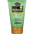 Shikai Borage Therapy Foot Cream Fragrance Free 4.2 Oz