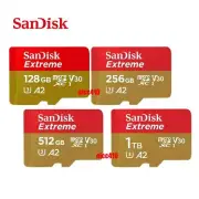 Sandisk Extreme 32G 64GB 128GB 256GB 512GB 1TB Micro SD Memory Card 4K V30