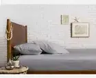 Mayfair Linen 600 Thread Count 100% Egyptian Cotton 1 Fitted Sheet Twin, Silver