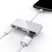 4in1 USB Camera Connection Kit Micro SD Card Reader Adapter for iPad iPhone IOS