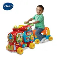 在飛比找PChome24h購物優惠-Vtech 4合1智慧積木學習車-紅色