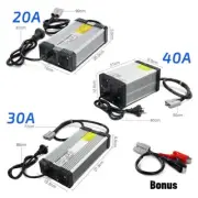 AC/DC Lithium Battery Charger 20A 30A 40A For Lithium Iron LiFePO4 AUS STOCK