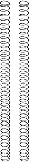 uxcell 2Pcs Compression Spring, 17mm OD, 1.5mm Wire Size, 300mm Free Length, Spring Steel Construction Extended Mechanical Compression Springs for Shop and Home Repairs, Silver Tone