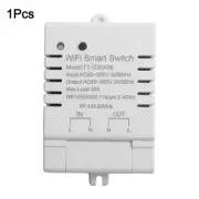 Inch Mode & Jog Time Set For Tuya Smart WiFi DIY Timer Switch AC 85 265V 30A