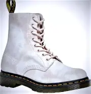 Dr Martens 1460 Pascal Pastel Pink Tie Dye Softy Boots 10 W US EU 42 NEW W Box