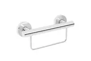 Evekare Bathroom Wall Mobility Towel Rail Bar Rack Holder 300mm Stainless Steel