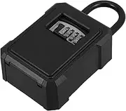 ELAYARD Box Secure Key Lock Box for Outdoor Use Combination Storage for Home Office and Garage for Safe Access Travel Friendly Design Easy to Read Resettable Code
