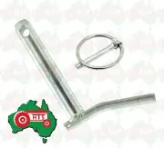 Tractor Lower Link Pin With Handle and Lynch Pin Category 1