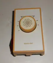SUNWARM MCM VINTAGE ELECTRIC BASEBOARD HEAT THERMOSTAT NOS NEW