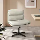 Cross Legged Chair with Wider Cushion Padded Max 120°Rocking Home Office Chair P