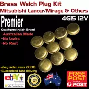 Brass Welch Plug Kit Brass Expansion Welsh Plugs Fits Mitsubishi 4G15 12V