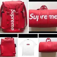 在飛比找旋轉拍賣優惠-LV Supreme  Backpack Hand Carr