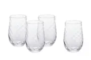 Cascade Tall Drinking Glasses, Set of 4