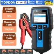 BT200 12 Volt Auto Load Battery Tester Digital 100-2000CCA Car Battery Analyzer
