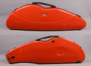 Red Advance Violin case 4/4 Carbon Fiber Violin Bag Code Lock Strong Light Box