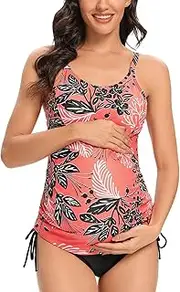 [Tempotrek] Women One Piece Swimsuit Sexy Tie Knot Front Monokini Cut-Out Swimwear Backless Bathing Suit