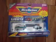 Micro Machines #7 Super Micro Lights Collection Light Up BNIB 1990 Rare