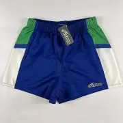 Steeden Rugby League New Zealand Blue Footy Shorts Men's Medium M W32"
