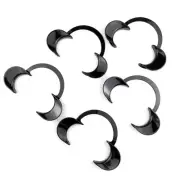 Black Plastic Cheek Retractors 20 Pack