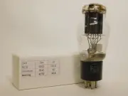 RCA 2A3 Dual D Getter Black Bi-Plate Vintage Tube (tests good)