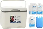 Generic Camp Cooler, Ice Box Chest, Cold Case with Ice Pack for Kitchen Sport Drink Yard