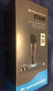 SENNHEISER E835 EVOLUTION Vocal Microphone | Dynamic Cardioid Microphone