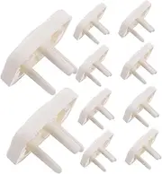 MOBUTOFU 45pcs Baby Proof Outlet Covers Child Safety Socket Protectors Universal Socket Cover for Electrical Outlets Abs Plastic Easy Install Family Pack
