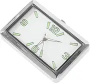 Car Clock Car Interior Clock Small Dashboard Clock Auto Mini Clock Car Dashboard Watch Vehicle Clock Car Digital Clock Car Dash Clock Automotive Clock Auto Clock Alloy Silver