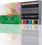 Derwent Academy Colouring Pencils, Set of 24 in Tin Box, Blendable Multicolour Artist’s Pencils, Ideal for Colouring, Drawing & Illustration, Premium Hobbyist Quality