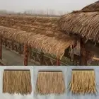 PVC Thatch Decorative Fake Grass Roof Simulation Straw Roof Home
