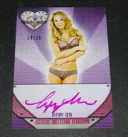2016 Benchwarmer TIFFANY TOTH Eclectic #185 Pink Foil Auto/25 PLAYBOY Playmate