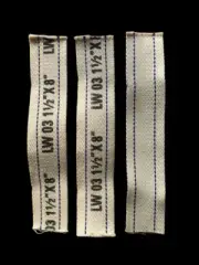 1 1/2'' Flat lamp wicks for some brooder heaters and #3 burners, (Wheeling Valle