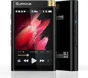 Surfans HiFi Bluetooth MP3 Player: F28 High Res Lossless Portable Music Player - 3.5 Inch Digital Audio Player 32GB Support up to 512GB